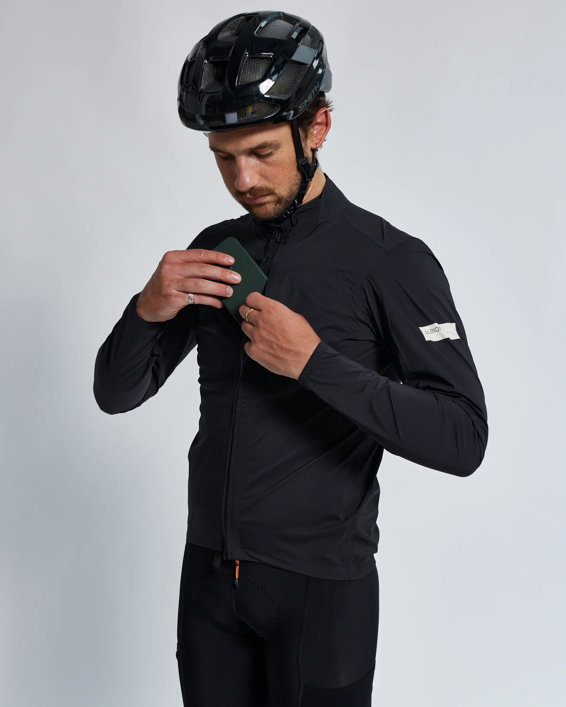 Men's All Road Pertex® Shield Rain Jacket (Black) - Image 4