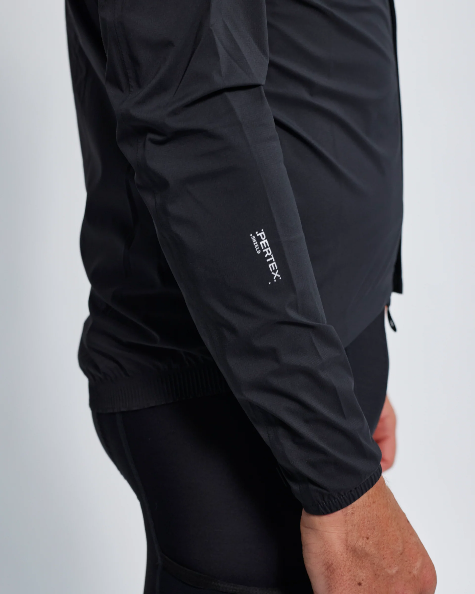 Men's All Road Pertex® Shield Rain Jacket (Black) - Image 6