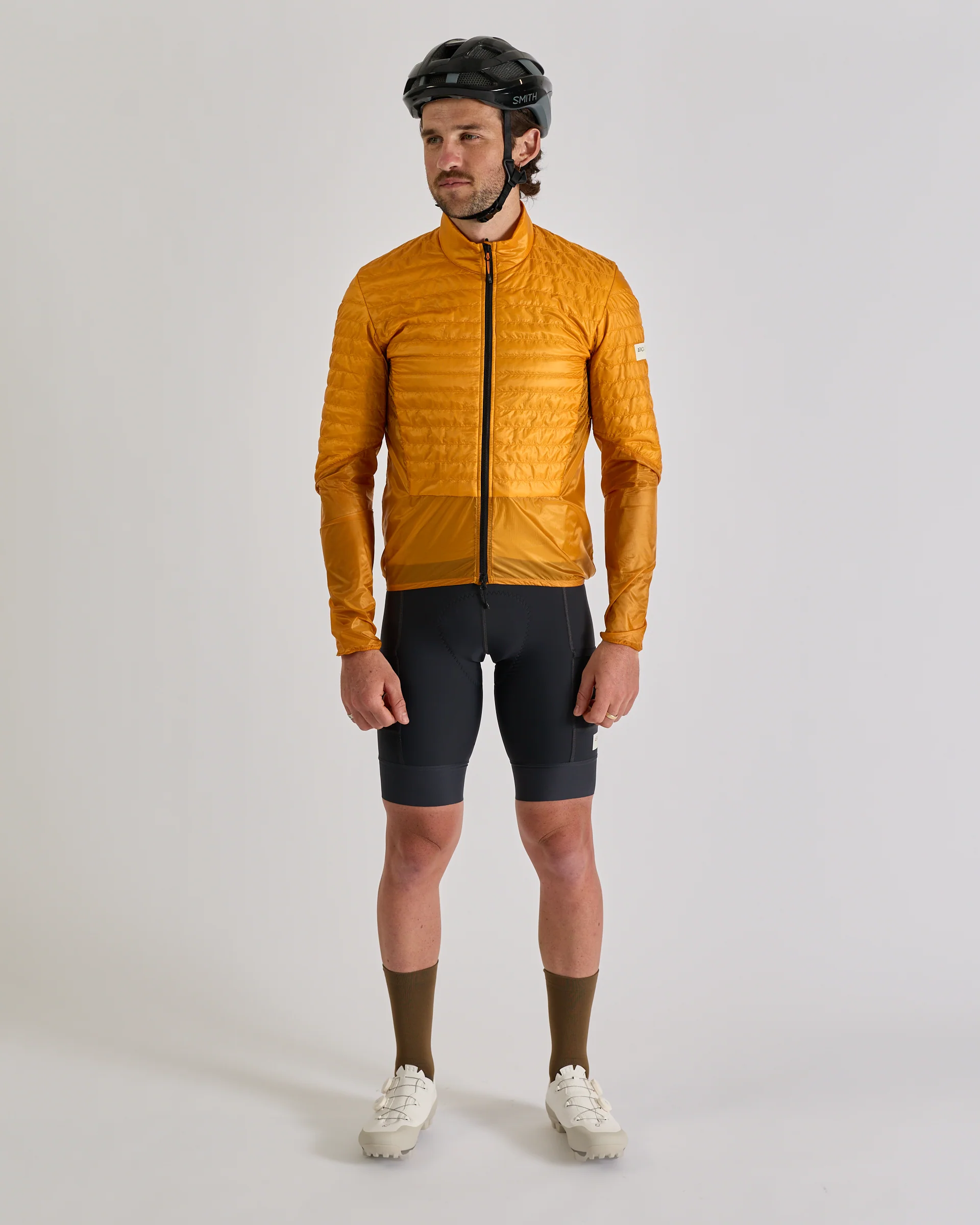 Men's Ultralight Insulated Jacket (Burnt Yellow) - Image 3