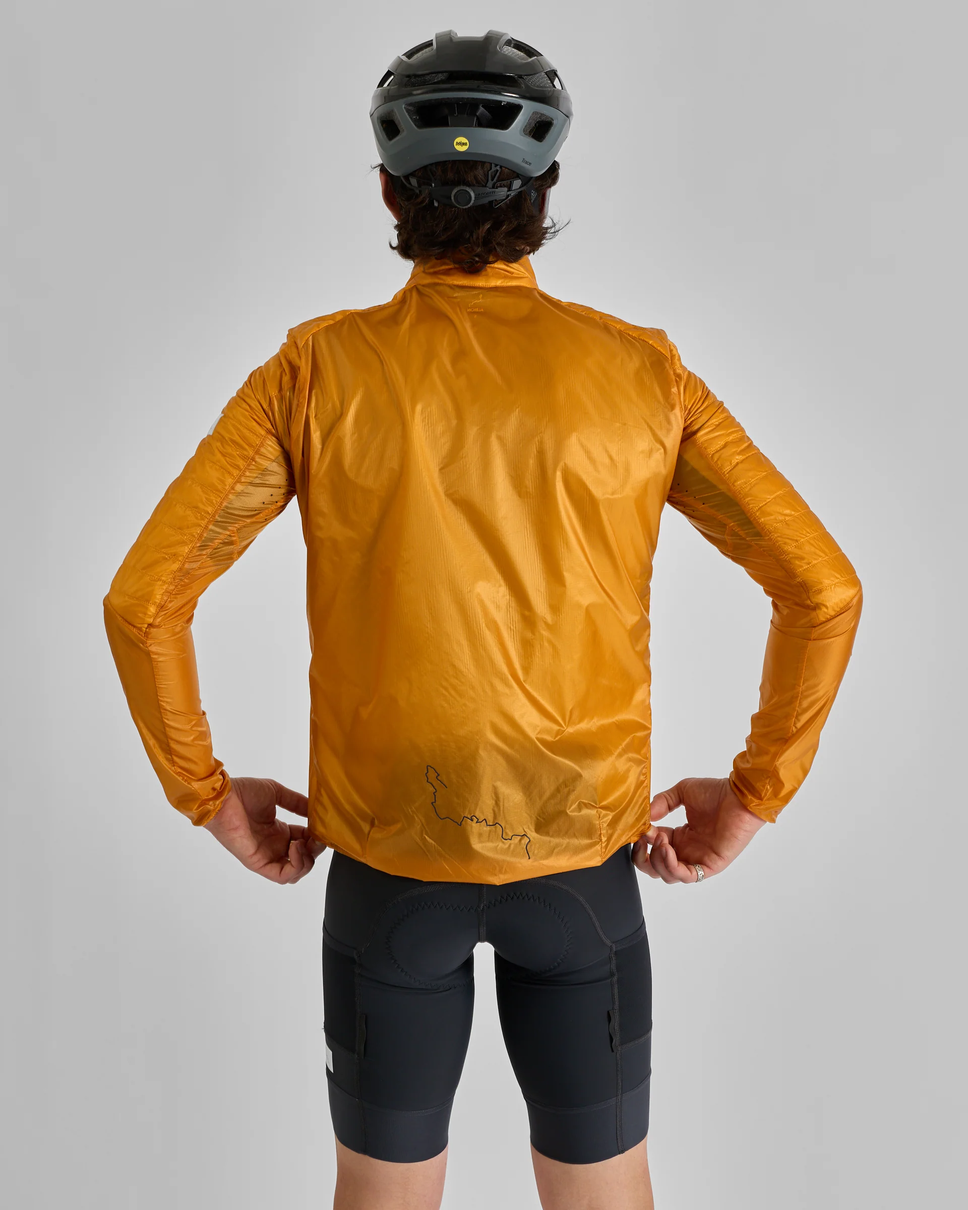 Men's Ultralight Insulated Jacket (Burnt Yellow) - Image 6