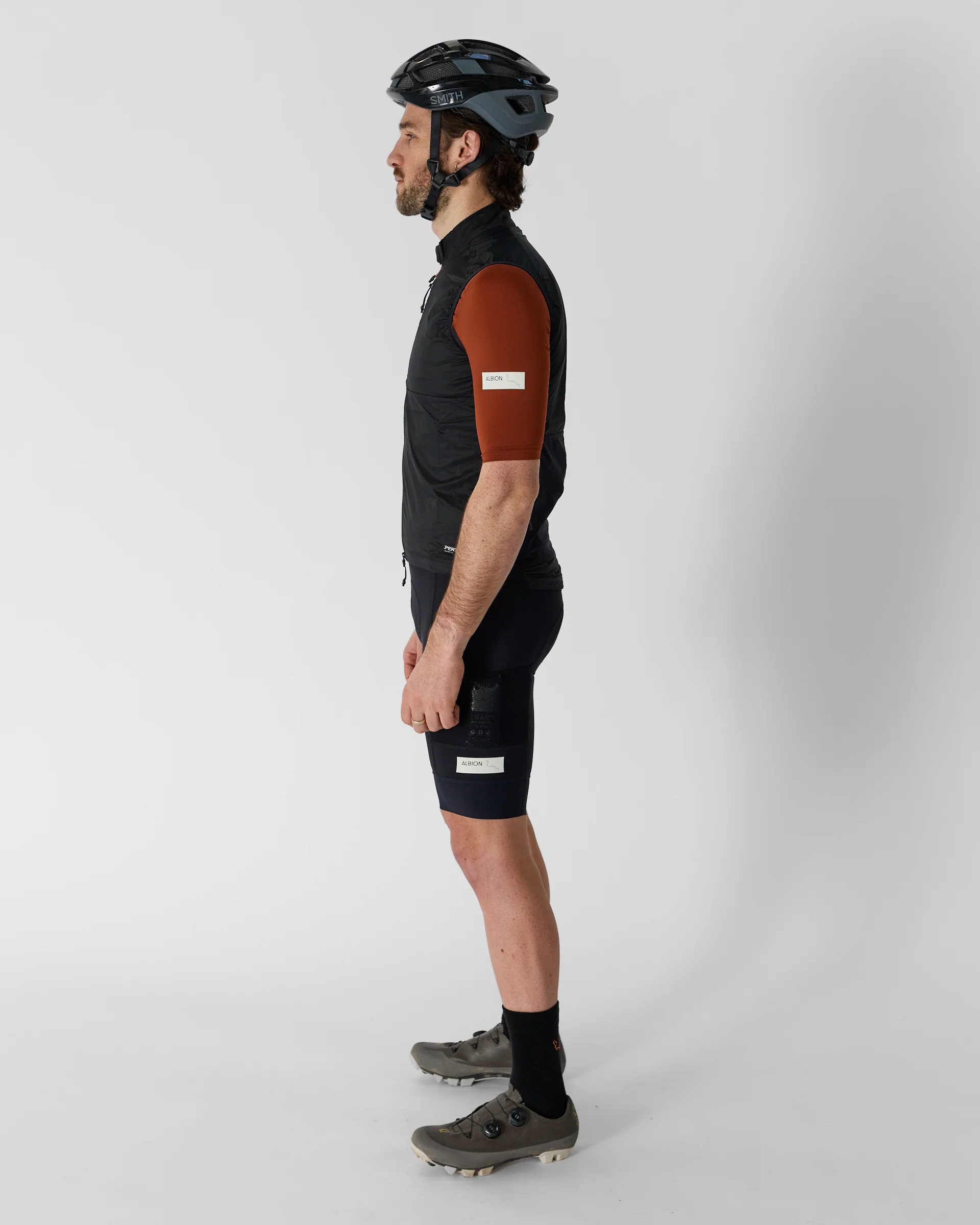Men's Wind Gilet (Black) - Image 5