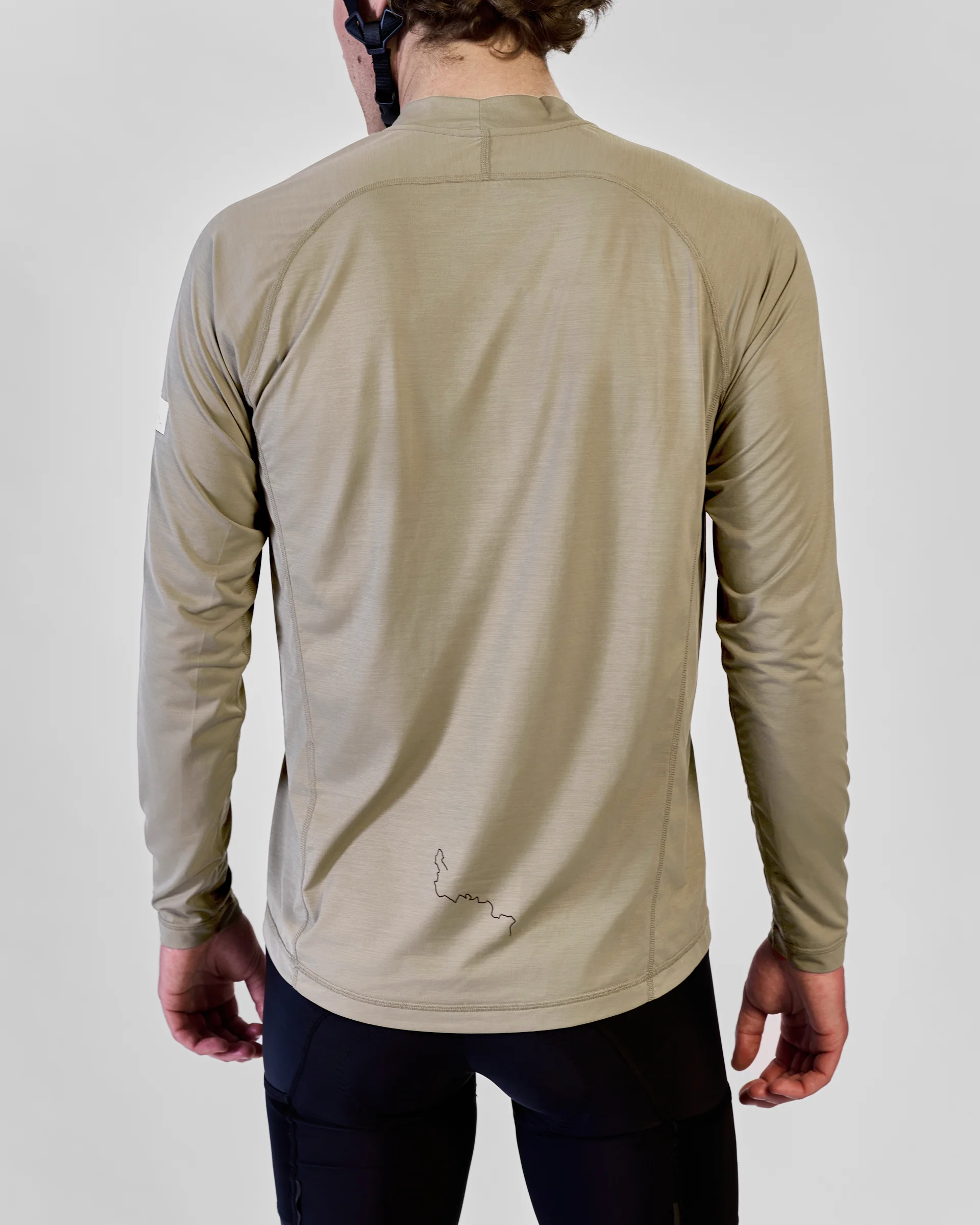 Men's Zoa Sun Shield Long Sleeve T-Shirt (Flint) - Image 6