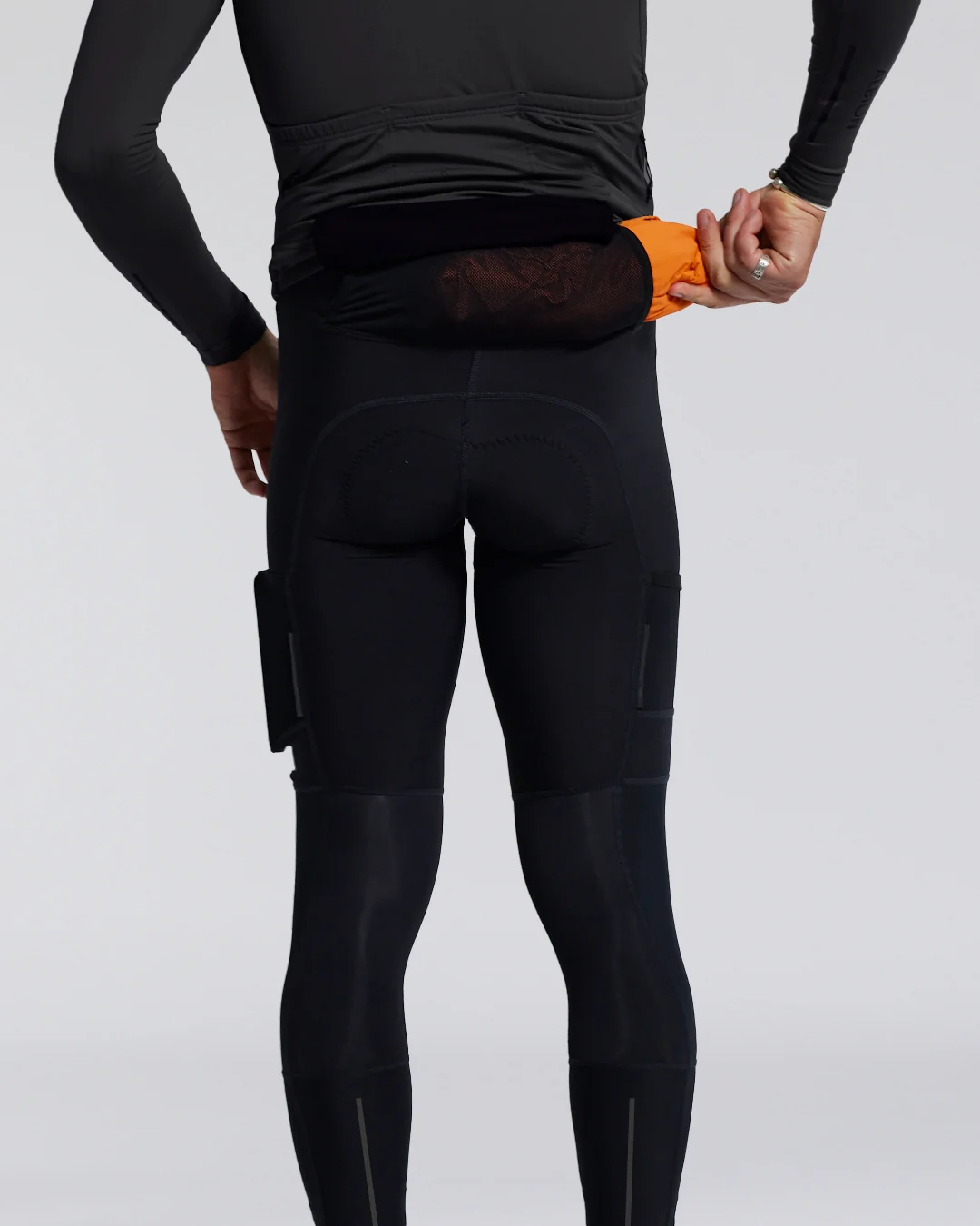 Men's All Road Three Season Pocket Tights (Black) - Image 5