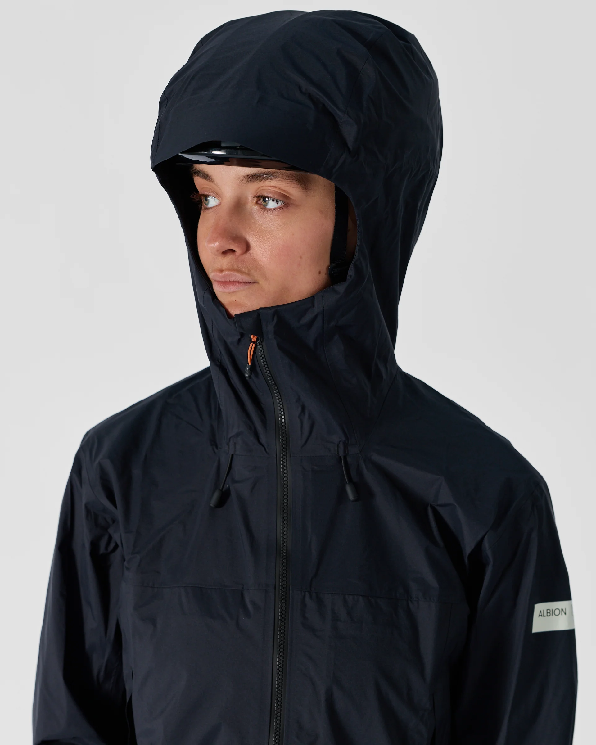 Unisex Zoa Rain Shell (Midnight Blue) - Image 5