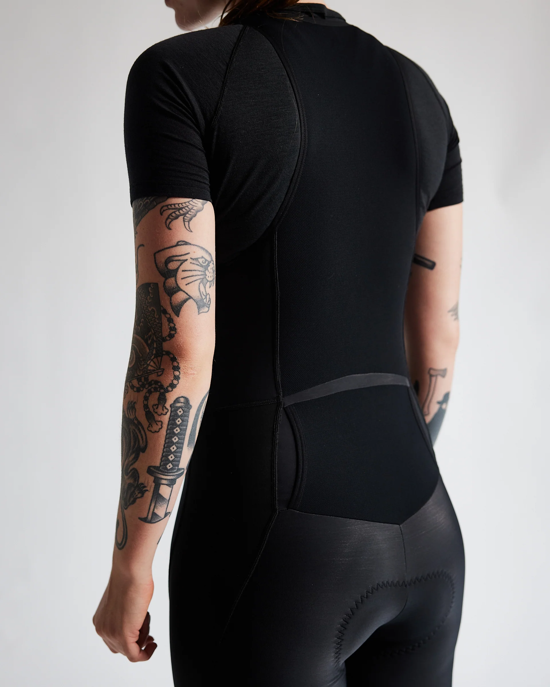 Women's All Road Winter Tights (Black) - Image 4