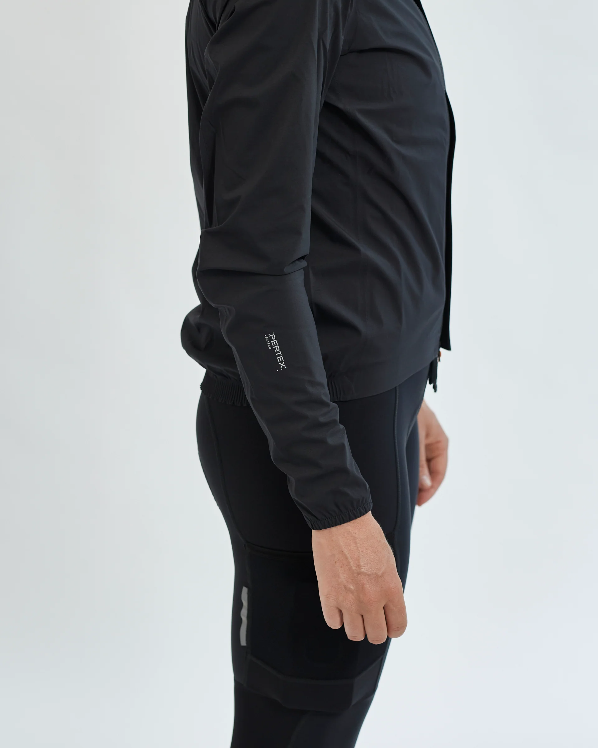 Women's All Road Pertex® Shield Rain Jacket (Black) - Image 6