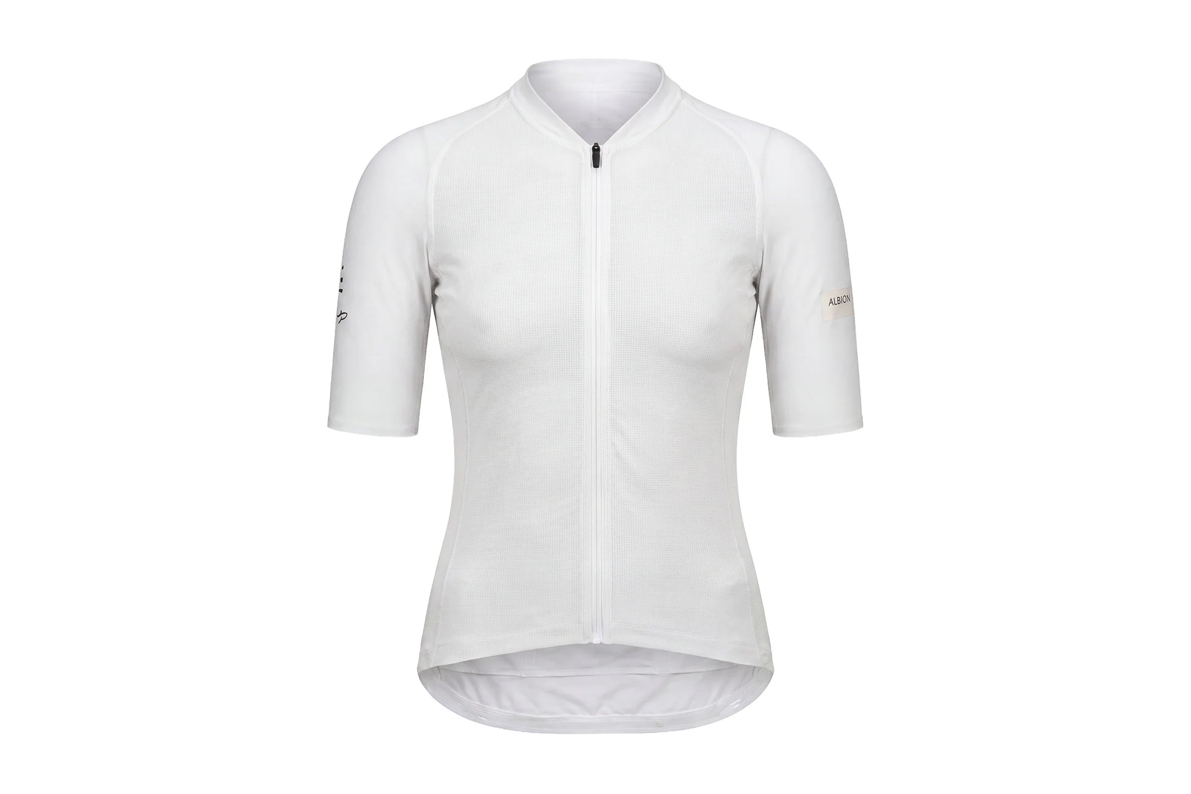 Women's Sun Shield Short Sleeve Jersey (White) - Image 6