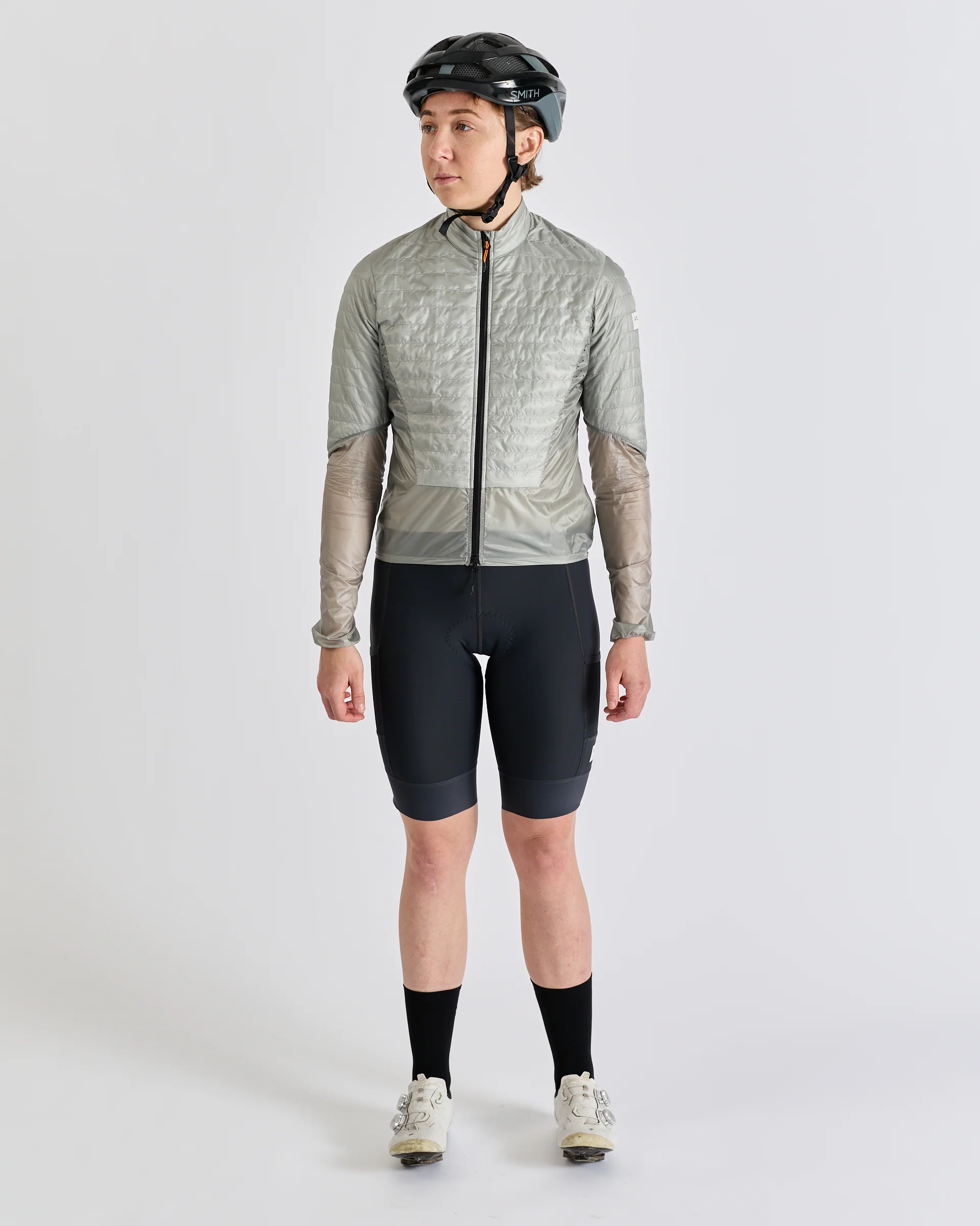 Women's Ultralight Insulated Jacket (Mist Grey) - Image 3