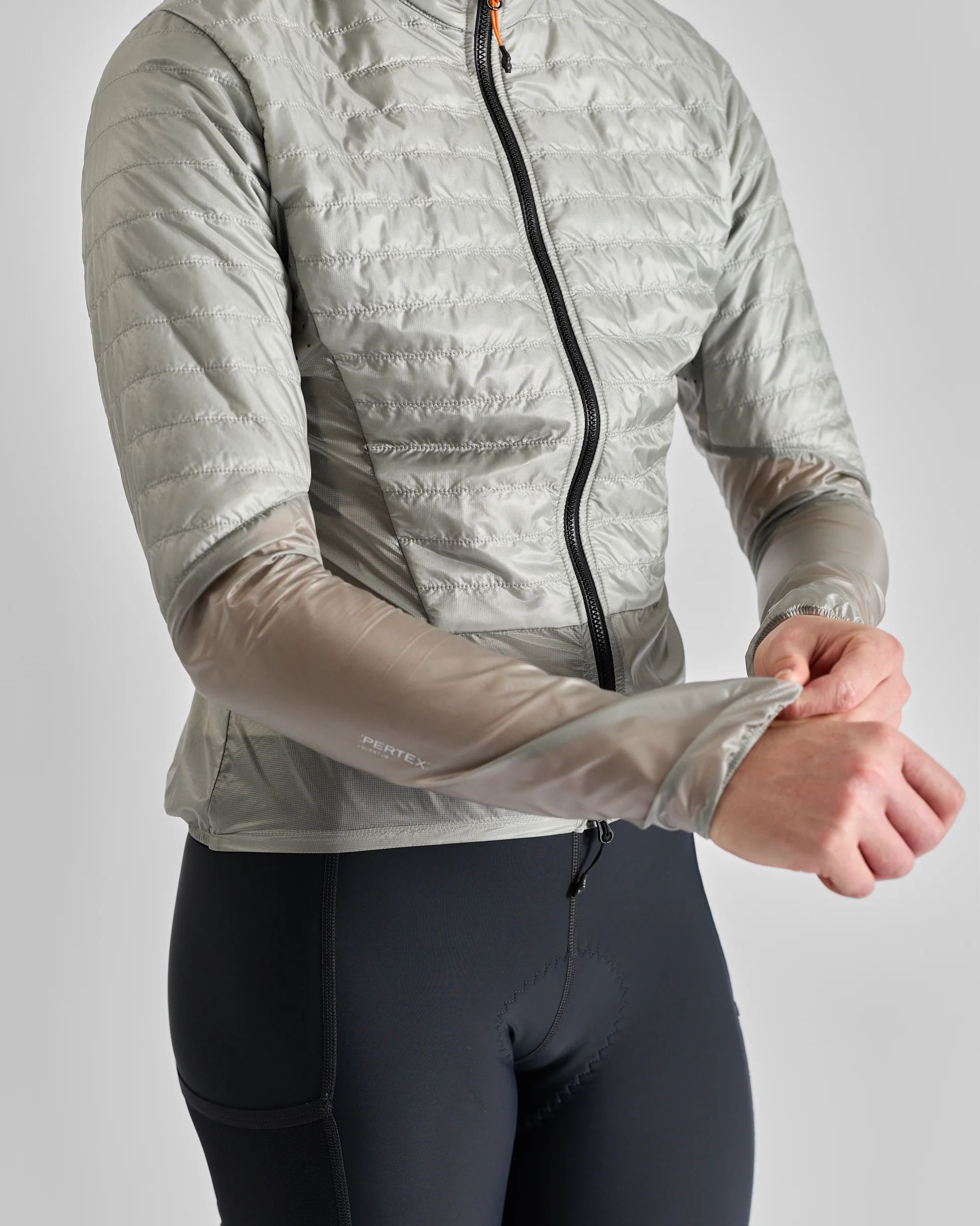 Women's Ultralight Insulated Jacket (Mist Grey) - Image 5