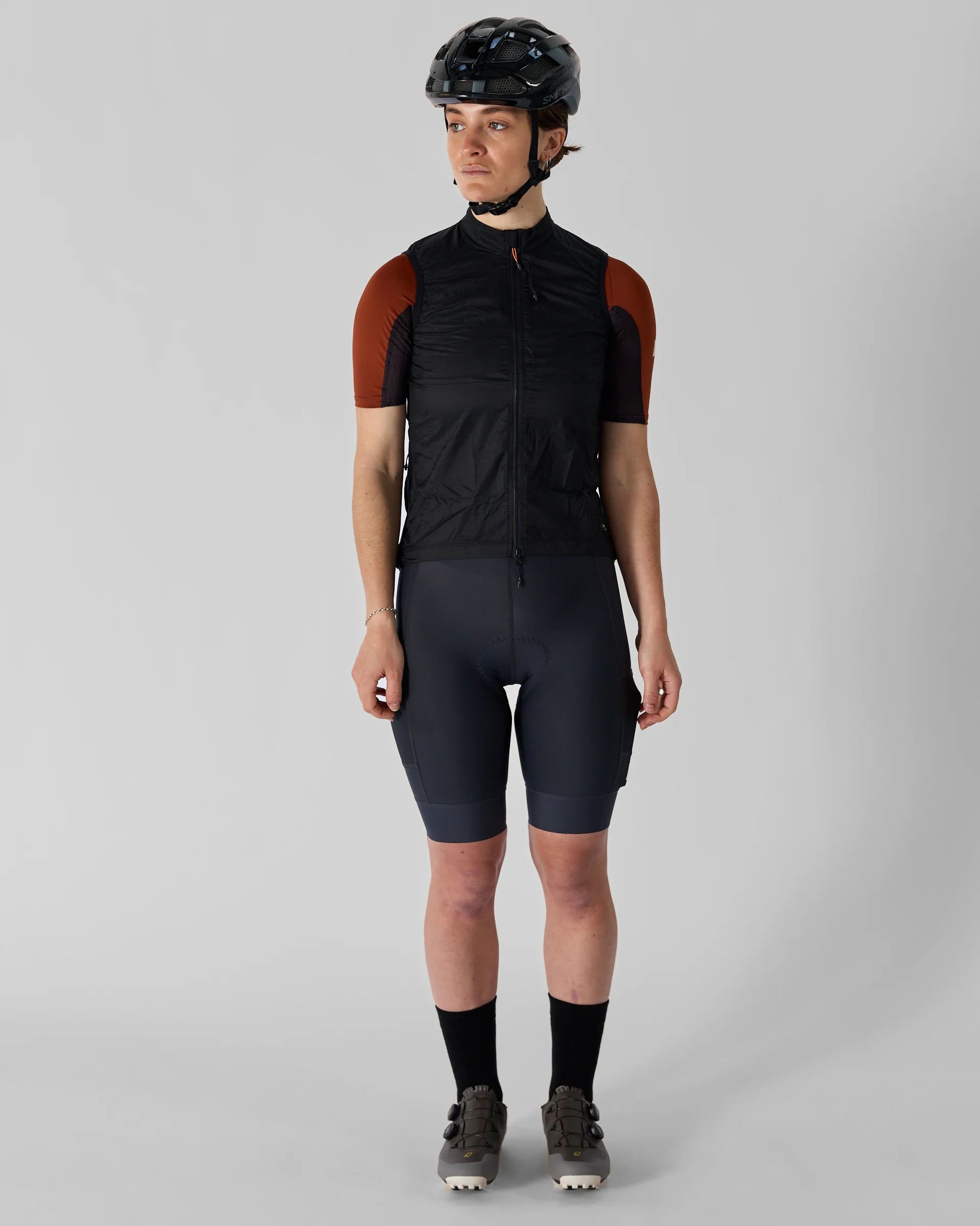 Women's Wind Gilet (Black) - Image 3