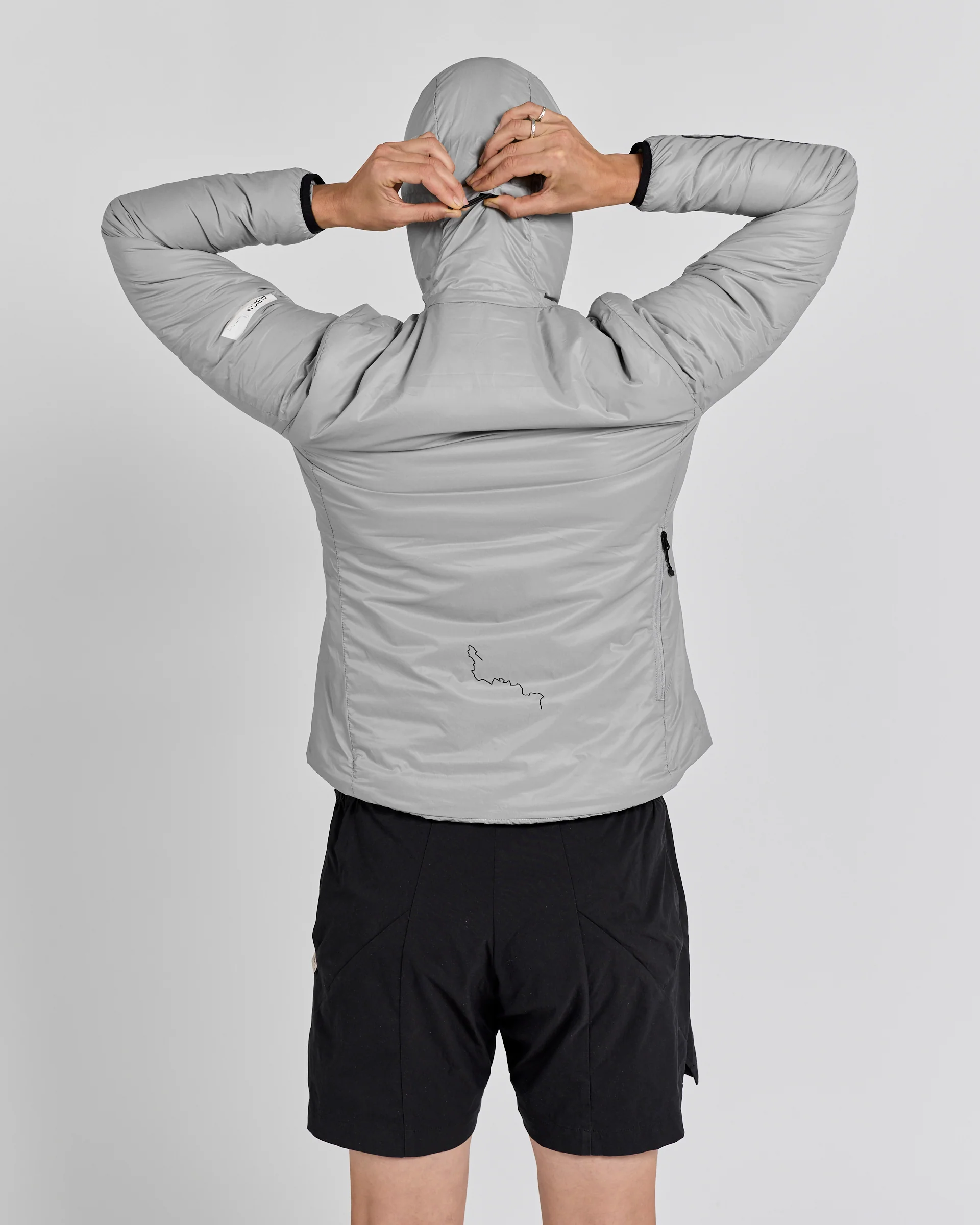 Women's Zoa Mountain Jacket (Storm Grey) - Image 7
