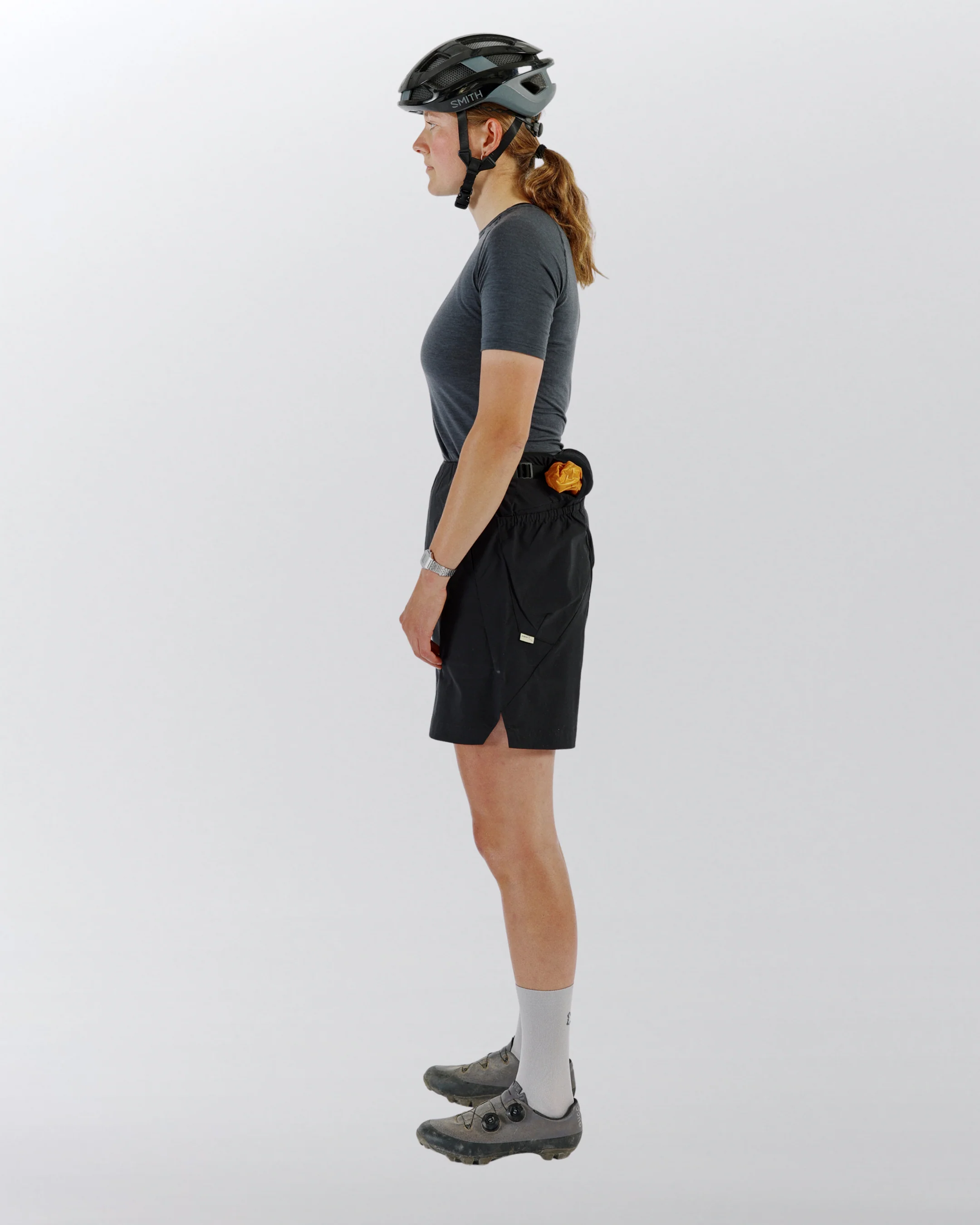 Women's Zoa Shorts (Charcoal) - Image 4