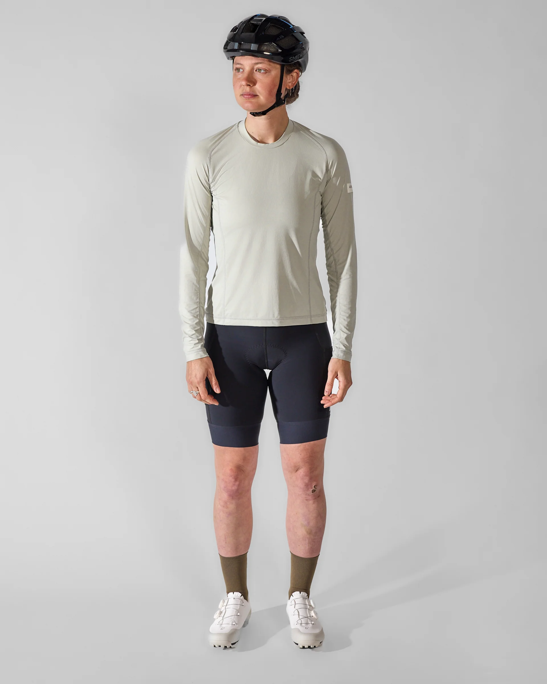 Women's Zoa Sun Shield Long Sleeve T-Shirt (Chalk) - Image 3