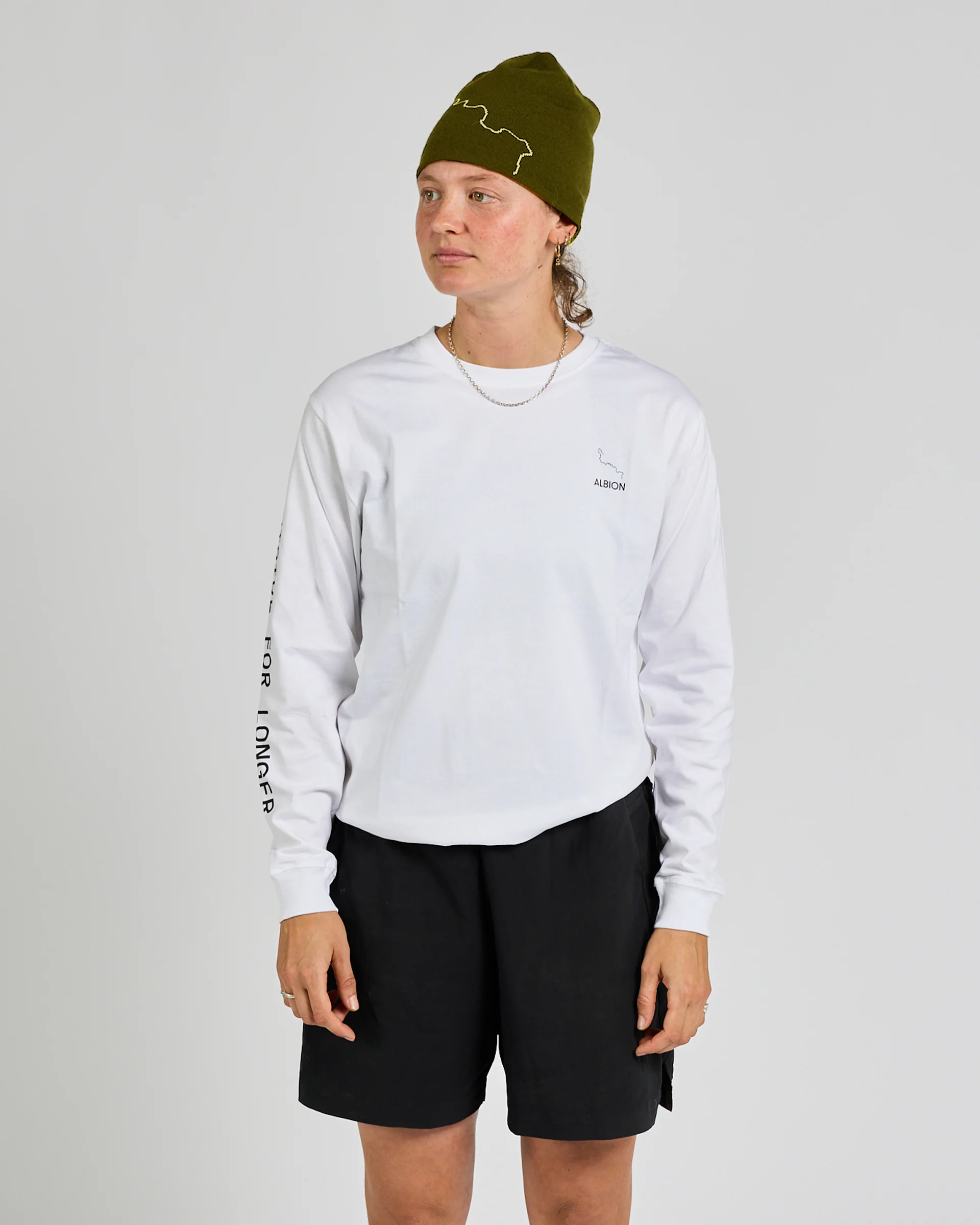 Zoa Merino Beanie (Olive Green) - Image 4